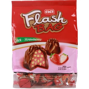 Flash Bag Çilekli 500 Gr. (1 Poşet)