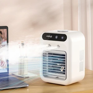 Mio AC4 3600mAh Taşınabilir Buharlı Buzlu Nemlendirici Hava Soğutucu Vantilatör Fan