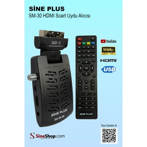 Sineplus Sm-30 Hd Uydu Alıcısı HDMI Scart Çıkışlı