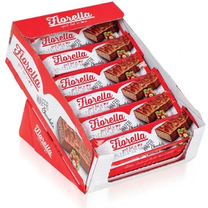 Fiorella Çikolata Kaplamalı Gofret 26 gr 24 Adet (1 Kutu)