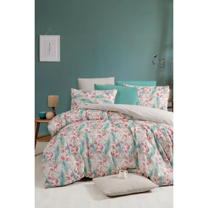 Lastikli Çarşaflı Tek Kişilik Nevresim Takımı Lemon Red