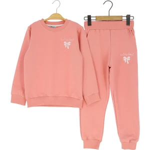 Kız Çocuk Eşofman Takım Nakışlı