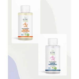 The Elite Home 2 Li Deneme Seti 50 ml Kokulu Mutfak ve Banyo Temizleyici