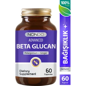 Beta Glukan 60 Kapsül ( Beta Glucan Reishi Mantarı Afrika Sardunyası Zencefil Çörek Otu )