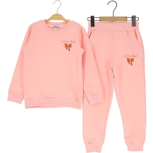 Kız Çocuk Eşofman Takım Nakışlı