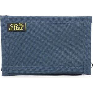 Cırtlı Fermuarlı Bozuk Para Bölmeli Kumaş Spor Asker Çocuk Yetişkin Unisex Kartlık Cüzdan Koyu Mavi A150