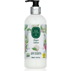Eyüp Sabri Tuncer Sıvı Sabun 500 ml Doğal Zeytinyağlı Beyaz Sabun Kokusu Vegan Paraben ve Glutensiz