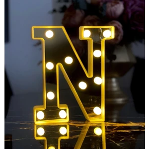 3D Işıklı LED Harf Dekoratif Aydınlatma Büyük Boy
