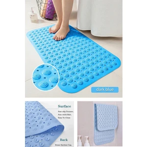 Silikon Vantuzlu Masajlı Banyo Duş Kaydırmaz Paspas Duşakabin Paspası. Ayak Kaydırmaz 40*80 cm
