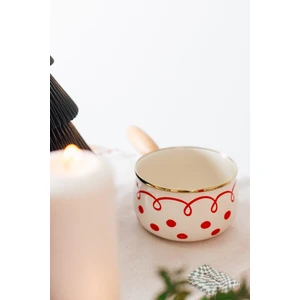 Merry Yılbaşı Özel Emaye Tava 16 Cm (1,3 Litre)