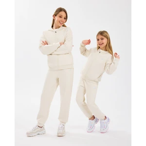 G Essentials Fullzip Hoodie Sweatshirt Küçük Kız Çocuk Off White Sweatshirt SK232219-102