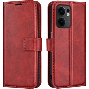 Oppo RENO13 F 5g Standlı Kılıf Çizilmez Buzağı Doku Deri Telefon Kapağı (Yurt Dışından)