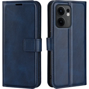 Oppo RENO13 F 5g Standlı Kılıf Çizilmez Buzağı Doku Deri Telefon Kapağı (Yurt Dışından)
