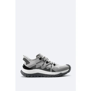 Erkek Gri %100 Kauçuk Taban Su İtici Sneaker Ayakkabı A42Y8011