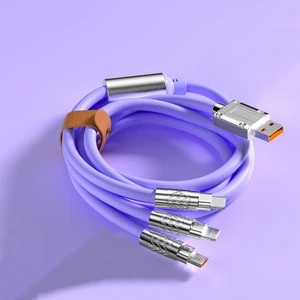 ITHINK 3IN1 METAL BAŞLIKLI ÇOKLU ŞARJ KABLOSU K50 TYPE-C MİCRO LIGHTNING