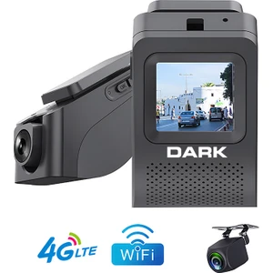 4g Lte Full Hd Ön+Hd Arka, Uzaktan Canlı Izleme ve Konum Takibi, Sım Kart Destekli Araç Içi Kamera WIFI,GPS,125° Geniş Açı,g-Sensor,çift Yönlü Konuşma