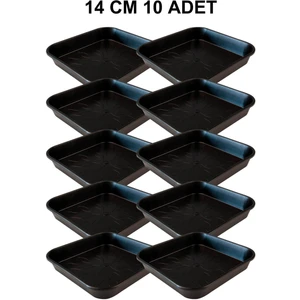 Grow Wizard Kare Saksı Altlığı 14 cm 10 Adet