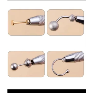 Ares Collection Piercing Top Tutucu,piercing Topu Kolay Takma Çıkarma Aparatı.