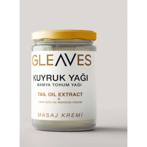 Kuyruk Yağı ve Bamya Tohumu Masaj Kremi Ağrı Giderici Etki 300 ml Tüm Cilt Tipleri İçin