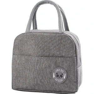 "moda Yeni Iyon Alüminyum Folyo Yalıtım Öğle Yemeği Çantaları Buz Saklama Paketi Öğrenci Taşınabilir Su Geçirmez Piknik Kutusu Çantası " (Yurt Dışından)