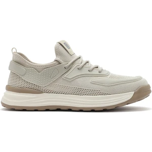 Erkek Bej Bağcıklı Kalın Tabanlı Sneaker 25sfd69286f