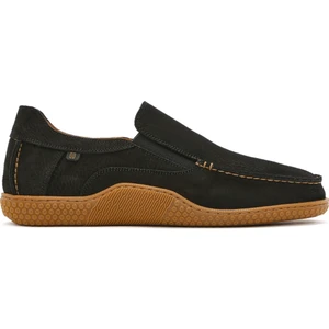 Erkek Siyah Nubuk Deri Casual Loafer 25SFD8000V3