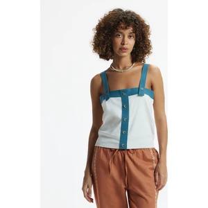 Askılı Triko Blüz