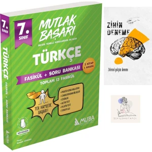 Muba Yayınları 7.Sınıf Türkçe Fasikül+Sb - Zihin Deneme - Svk - 118