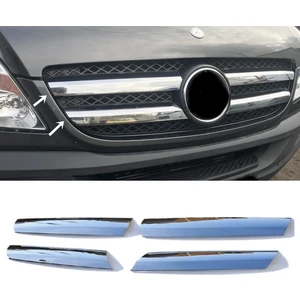 My Tuning Mercedes Vito W639 2010-2014 arası Krom Ön Panjur 4 Parça P.çelik