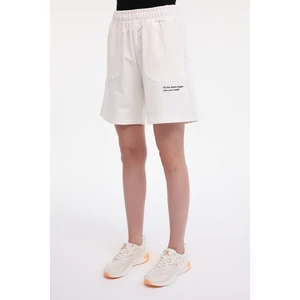 Wb Anna 20SL19 5fx Ekru Kadın Şort