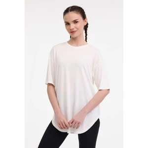 Wl Rosa 11LYG15 5fx Ekru Kadın Kısa Kol T-Shirt