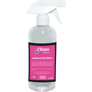 Clintex Kimya Spreyli Asetonsuz Oje Çıkarıcı 500 ml