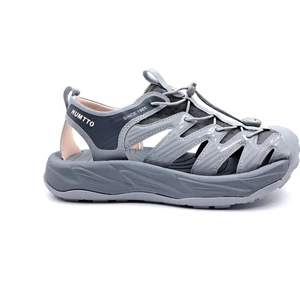 HM730508B Kadın Gri Outdoor Trekking Sandalet Ayakkabı