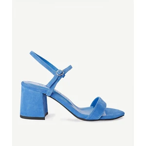 Süet Deri Yumuşak Topuklu Ayakkabı