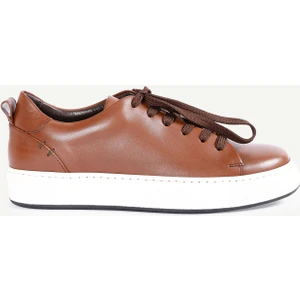 Hafif Tabanlı Deri Sneaker
