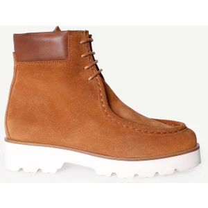 Yumuşak Bağlı Deri Bot