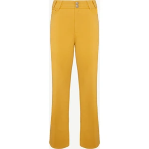 Kemer Detaylı Cropeed Fit Non-Denim Pantolon