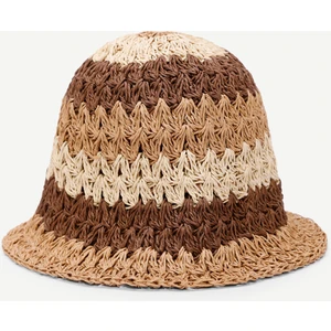 Çok Renkli Hasır Şapka