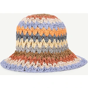Çok Renkli Hasır Şapka