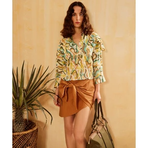 Kırma Detaylı Gömlek