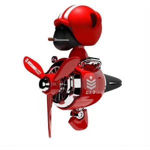 Mega Oto Market Pervaneli Klima Süsü Oto Koku Klipsi Sallanan Başlı Pilot Gorilla Araba Hava Ferahlatıcı Tango Kırmızı