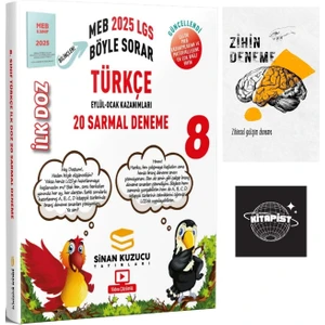 Sinan Kuzucu Yayınları LGS Türkçe Ilk Doz Deneme-Zihin Deneme-Kitapist-433