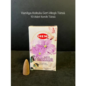 10 Adet Geri Akışlı Konik Tütsü & Oda Kokusu Sakinlik, Ferahlık, Ruhsal Şifa