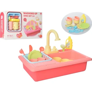 Pilli Mutfak Lavabo Oyun Seti 16 Parça