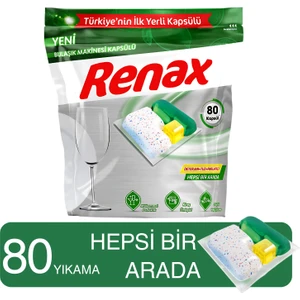 Bulaşık Makinesi Kapsülü Hepsi Bir Arada 80 Li