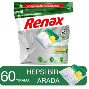Bulaşık Makinesi Kapsülü Hepsi Bir Arada 60 Lı