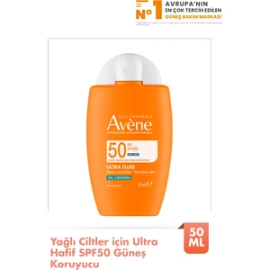 Ultra Fluid Oil Control Yağlı Ciltler İçin Ultra Hafif SPF 50 Güneş Kremi 50 ml