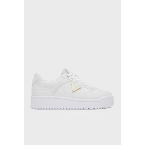 Miram6 4g Kabartmalı Logolu Sneaker Ayakkabı FLJMI6FAL12 Bayan Ayakkabı Fljmı6 FAL12 Whıte