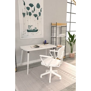 Deniz Kollu Çalışma Koltuğu Tekerlekli Deri Ofis sandalyesi