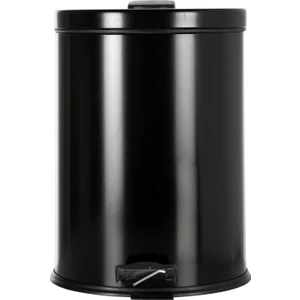 30LT Pedallı Çöp Kovası Siyah